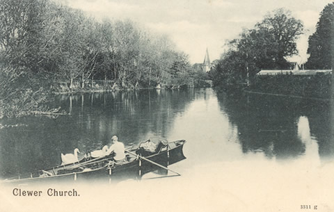 Clewer Church and River