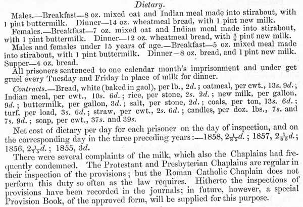 Prison Report 1858