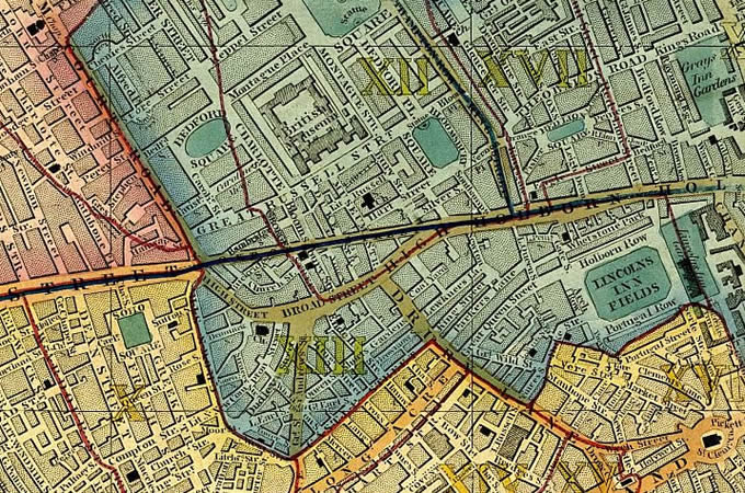 The Cross map of 1850