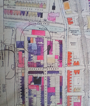 Hely works bombed in July 1944