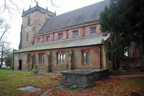 Audley churchyard