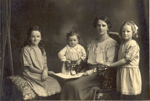 Elizabeth  and three daughters