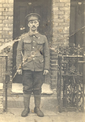 George Newbury in uniform