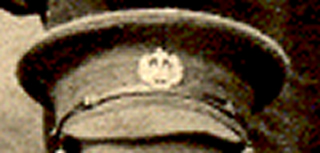 Cap badge for George Rice