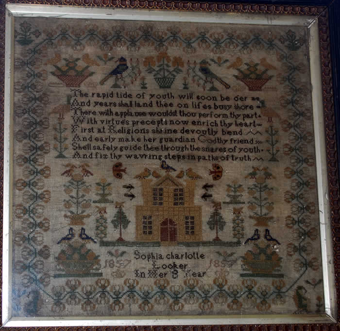 Sampler from 1857